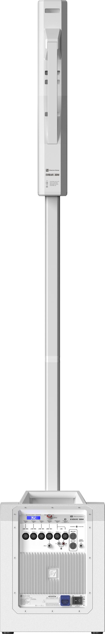  Evolve 30M White Aktives PA-Lautsprecher-Set