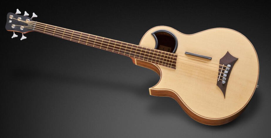 Alien, Lefthand, 5-String - Natural Transparent Satin (B-Stock)