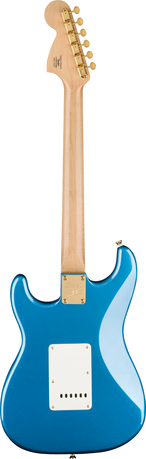 40th Anniversary Stratocaster®, Gold Edition, Lake Placid Blue