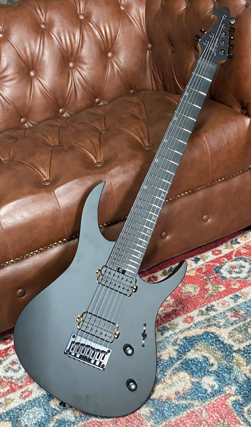 X-S7 H.H Matte Black 7-saitige E-Gitarre