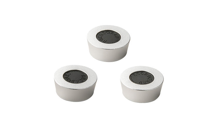 BigToe Footswitch Topper, 3 pcs. - Silver