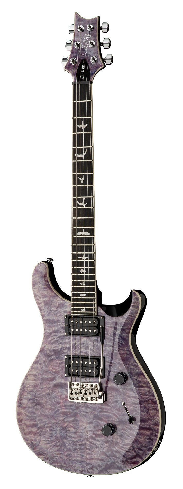 SE CU24 Quilt Violet E-Gitarre
