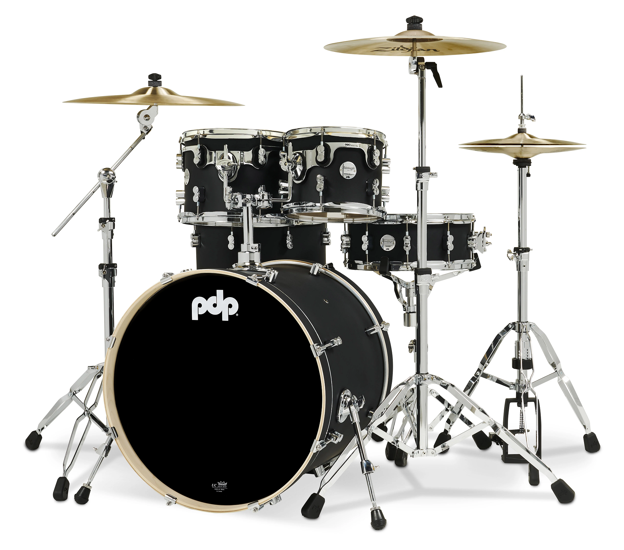  PDP Concept Maple CM5 Shell Set Satin Black