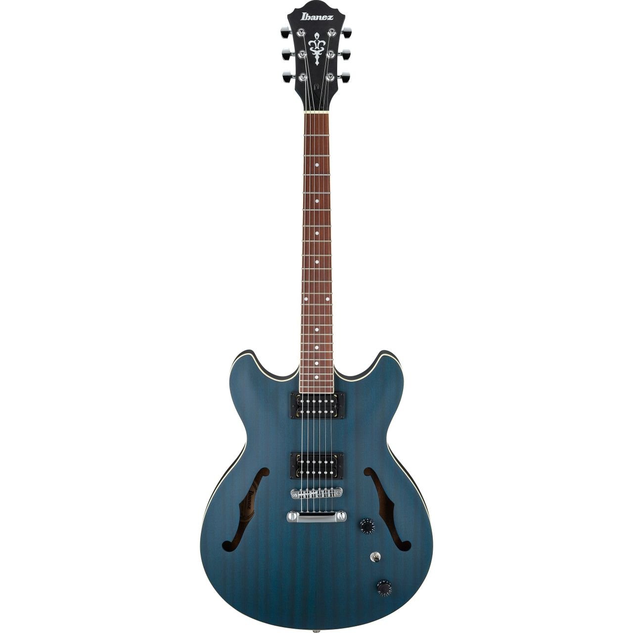 Artcore Hollowbody Transparent Blue Flat