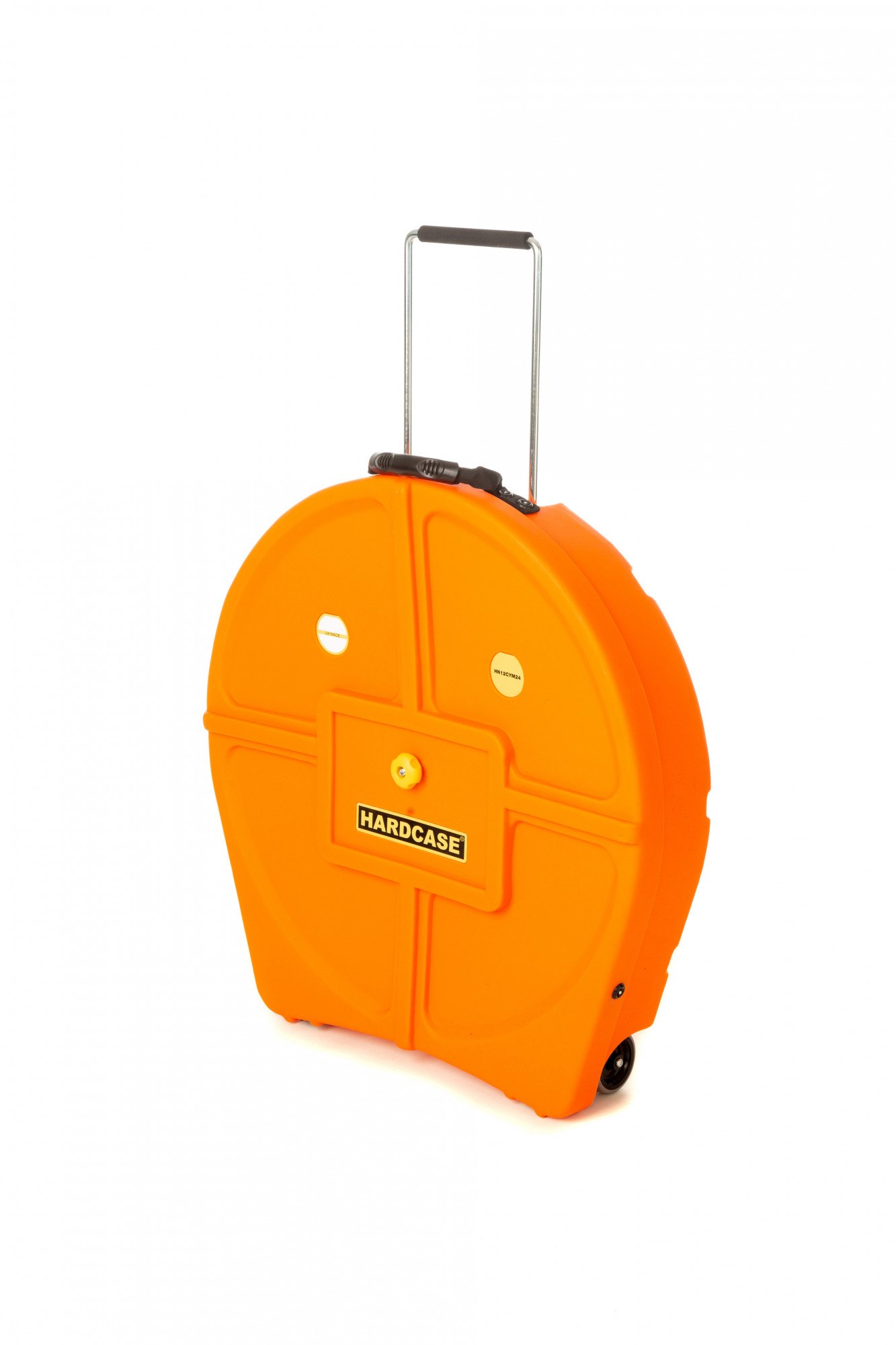 HNP12CYM24-O Cymbal Trolley-Case 24" für 12 Becken - Orange