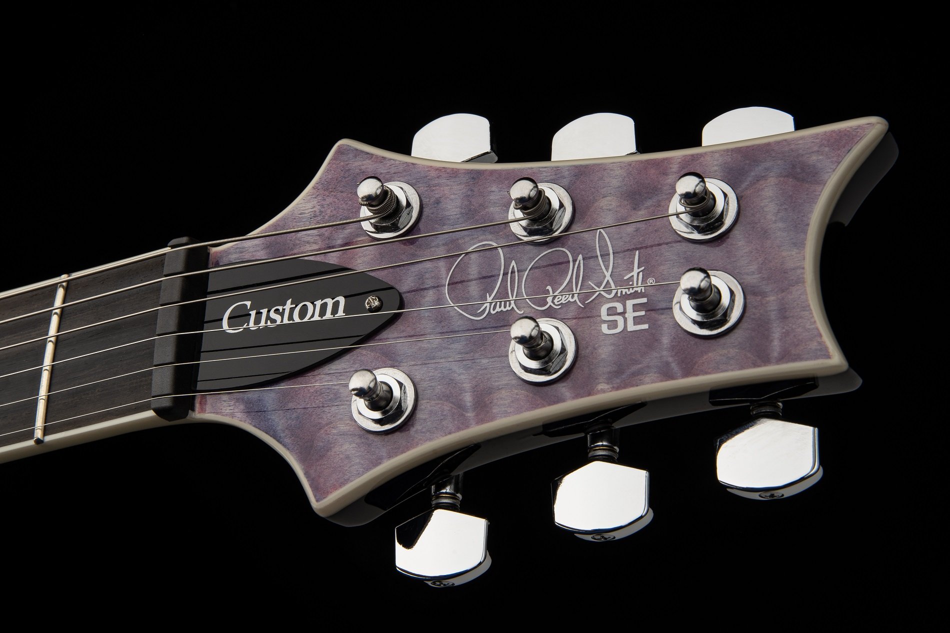 SE CU24 Quilt Violet E-Gitarre