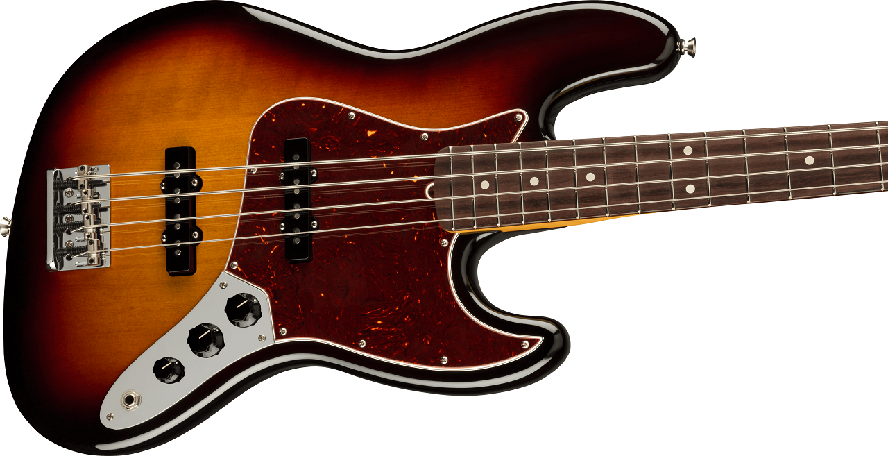 American Professional II Jazz Bass 3-Color Sunburst
