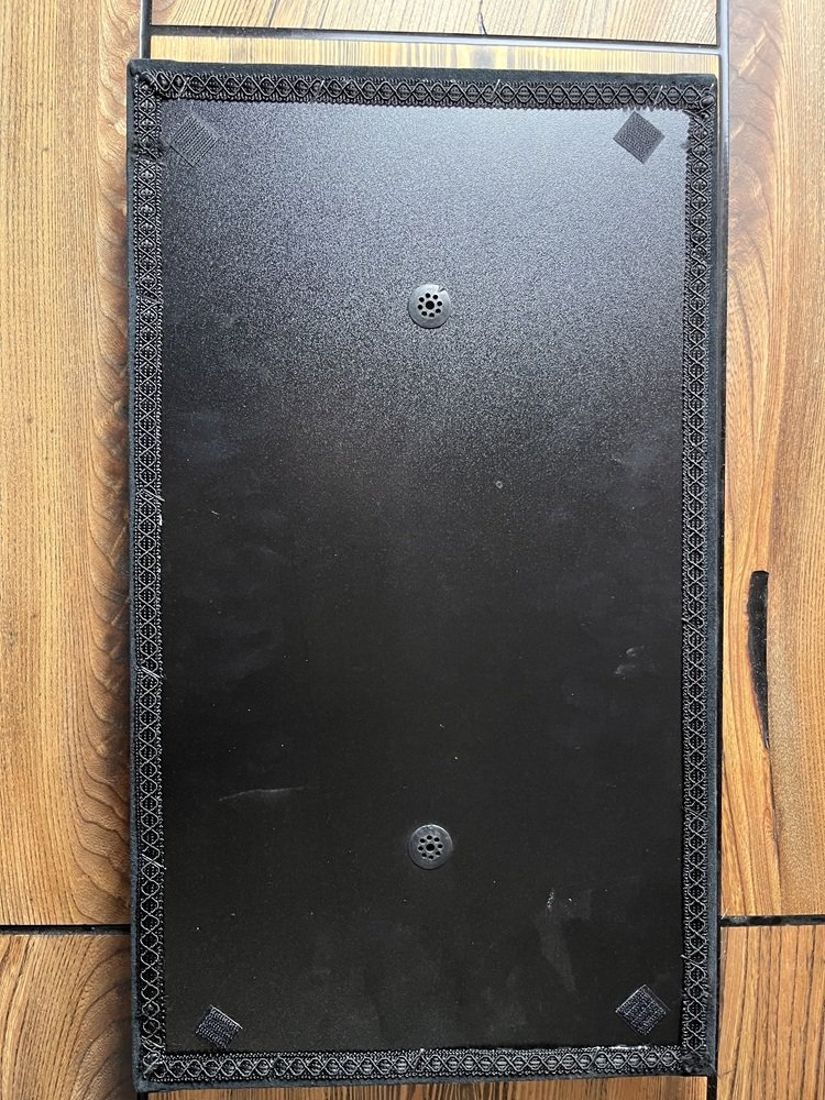 Einlegesitz Standard 46f Stoff  schwarz