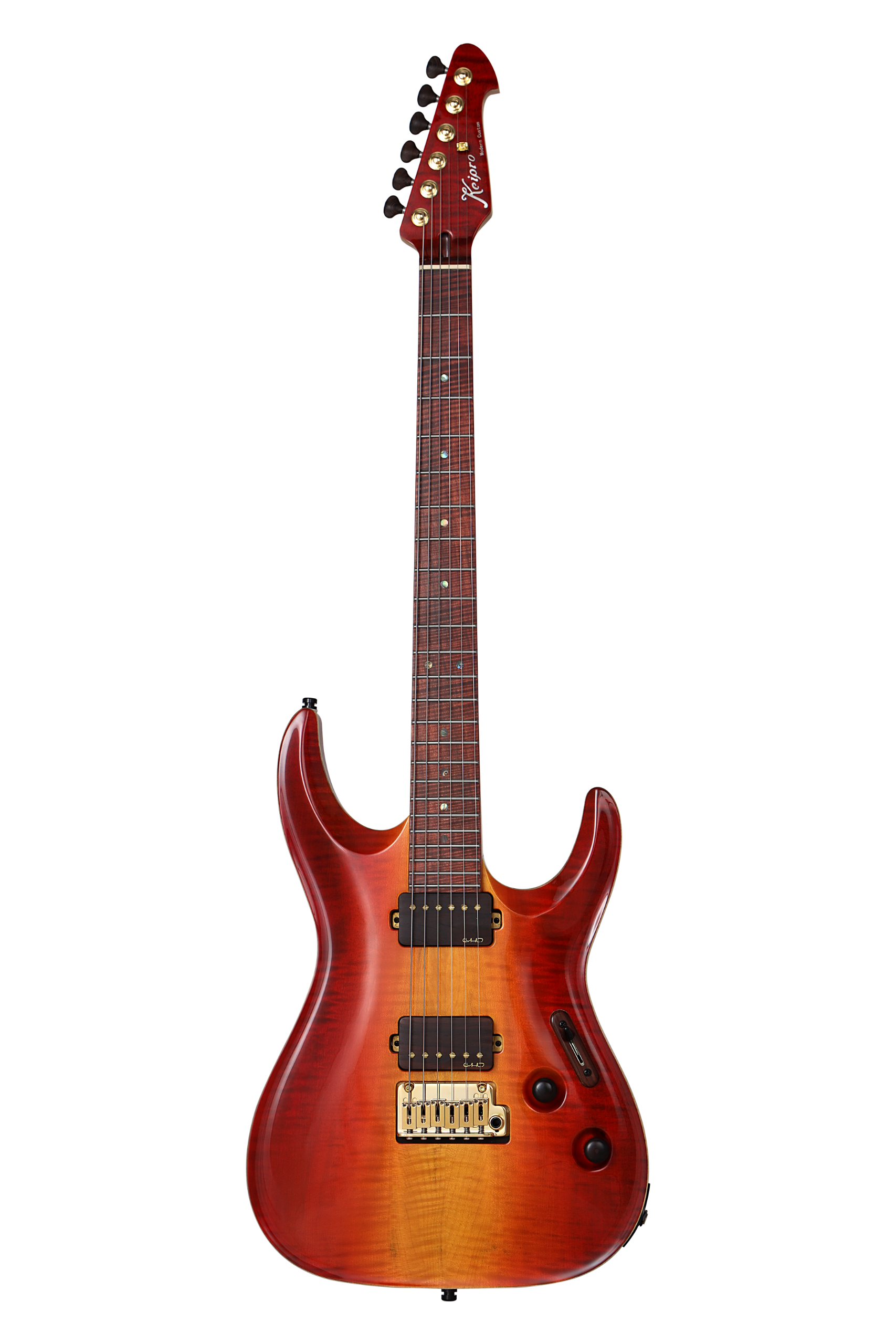 Modern Custom Limited HH Transparent Red Satin