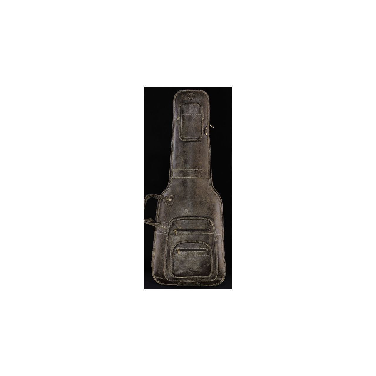 Buffalo Retro Vintage Crackle Brown - E-Gitarren Tasche