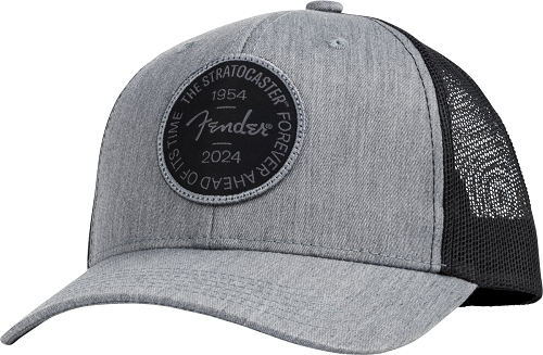 Stratocaster 70th Anniversary Badge  Hat Gray Heather