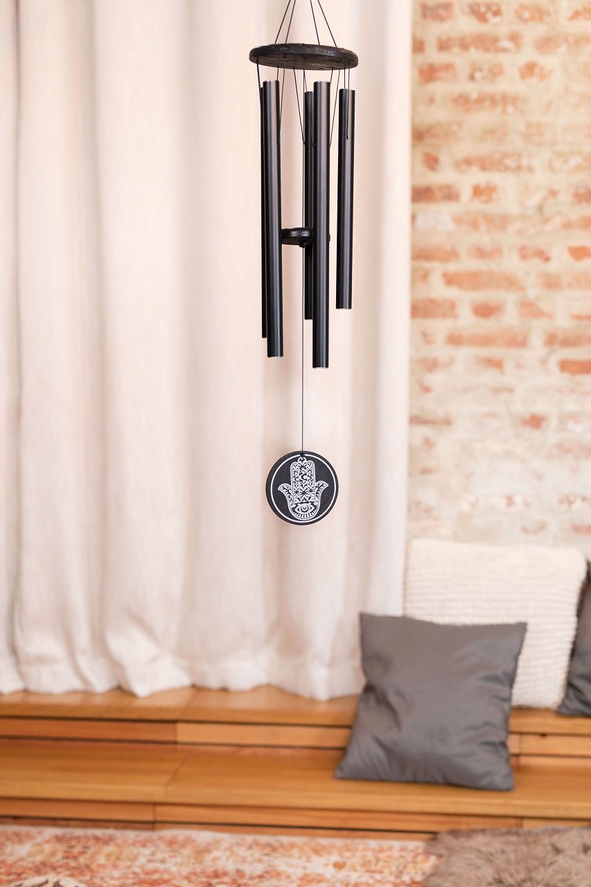 Hamsa Meditation Chime 36" / 90 cm, Schwarz