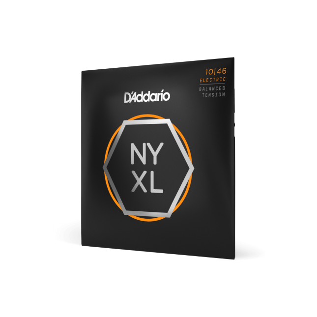 NYXL1046BT Nickel Wound Electric Guitar Strings, Balanced Tension, 10-46