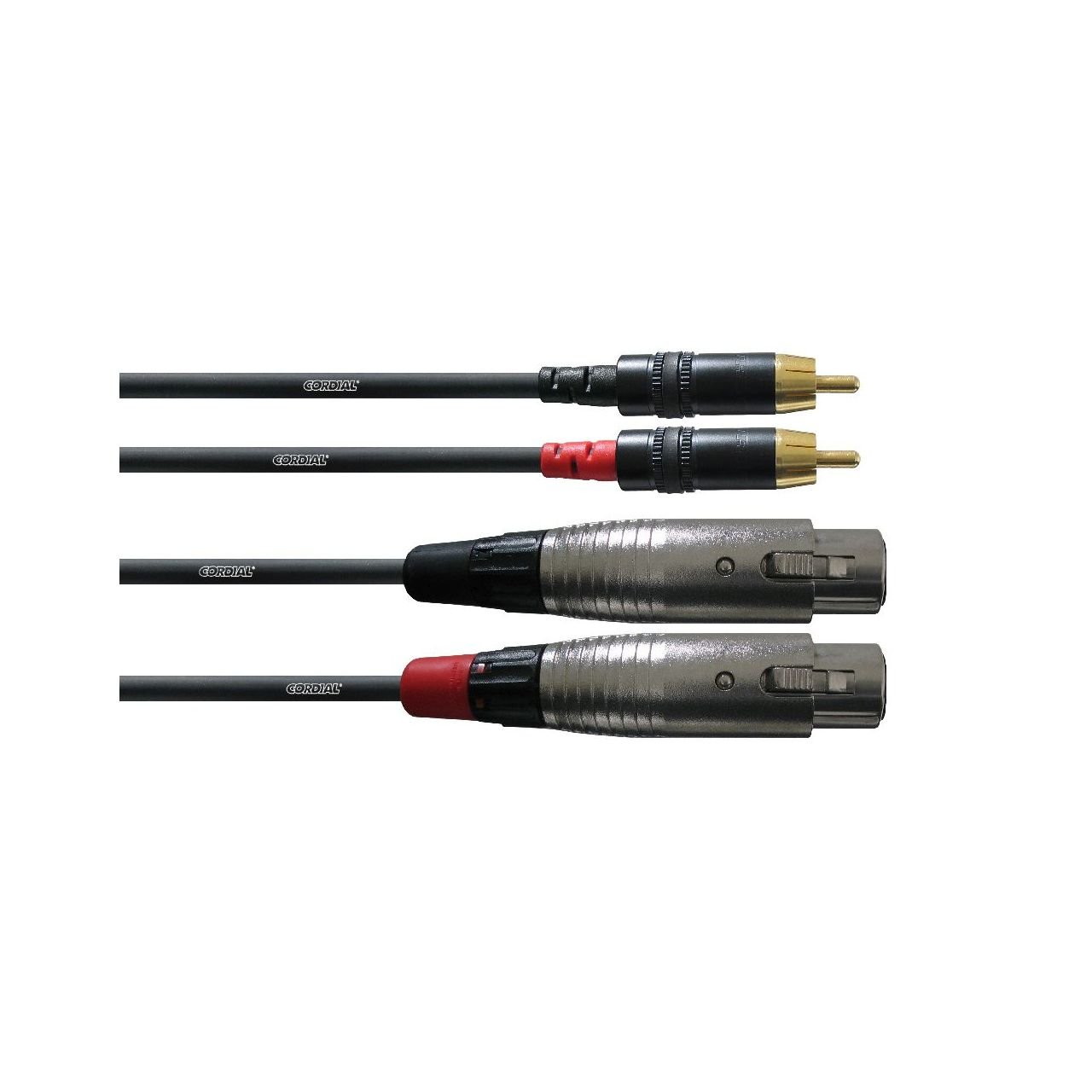 CFU 3 FC XLR - Cinch Kabel 3m