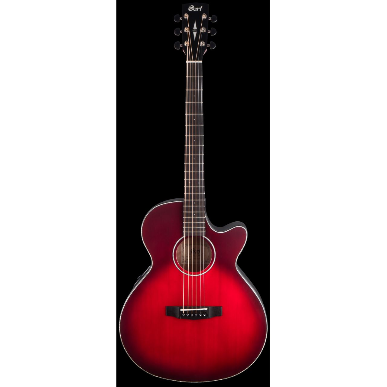 SFX-E Westerngitarre Transparent Wineburst