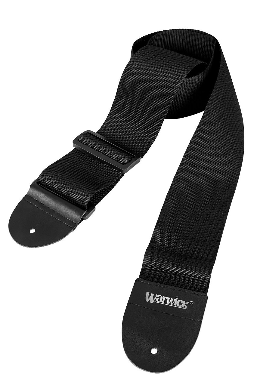 Nylon Bass Strap Black, 80 mm Width