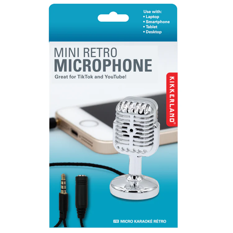 Mini Retro Microphone