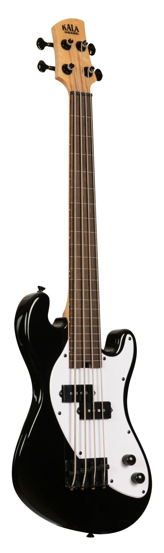 U-Bass Solid Body 4-String, Jet Black, Fretless, with Bag