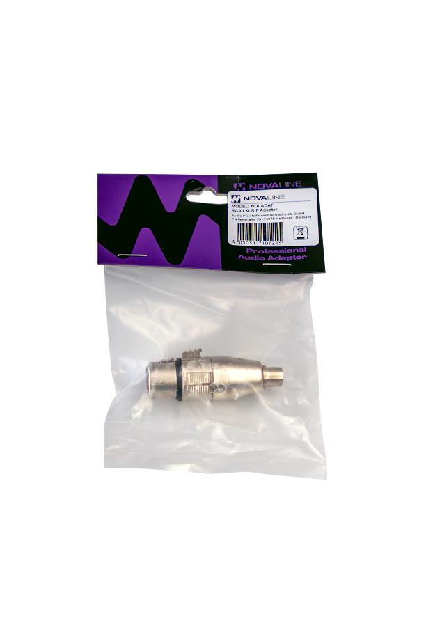 Audioadapter, Metallstecker, silberfarben, professionelles Audio