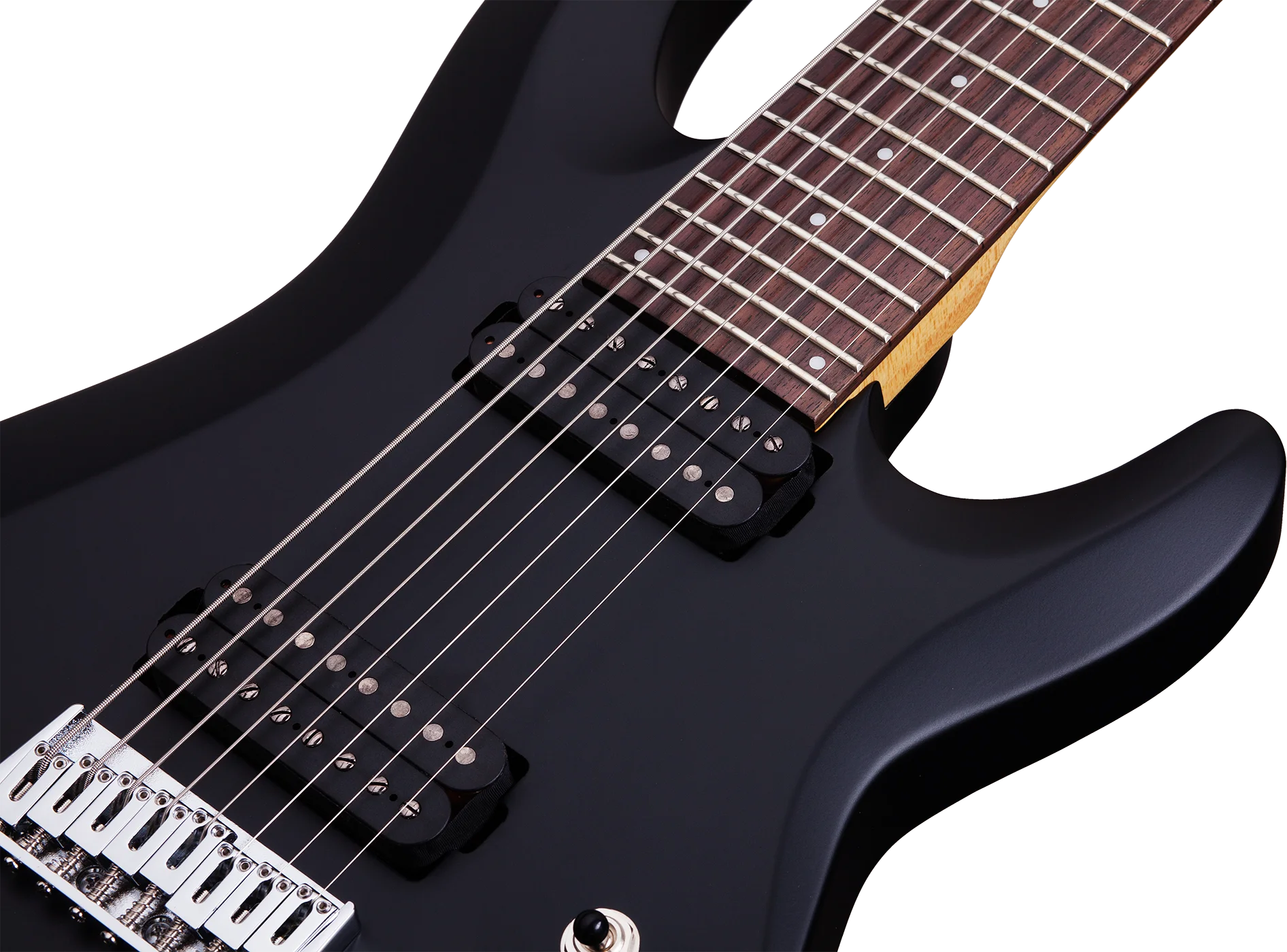 C-8 Deluxe Satin Black E-Gitarre