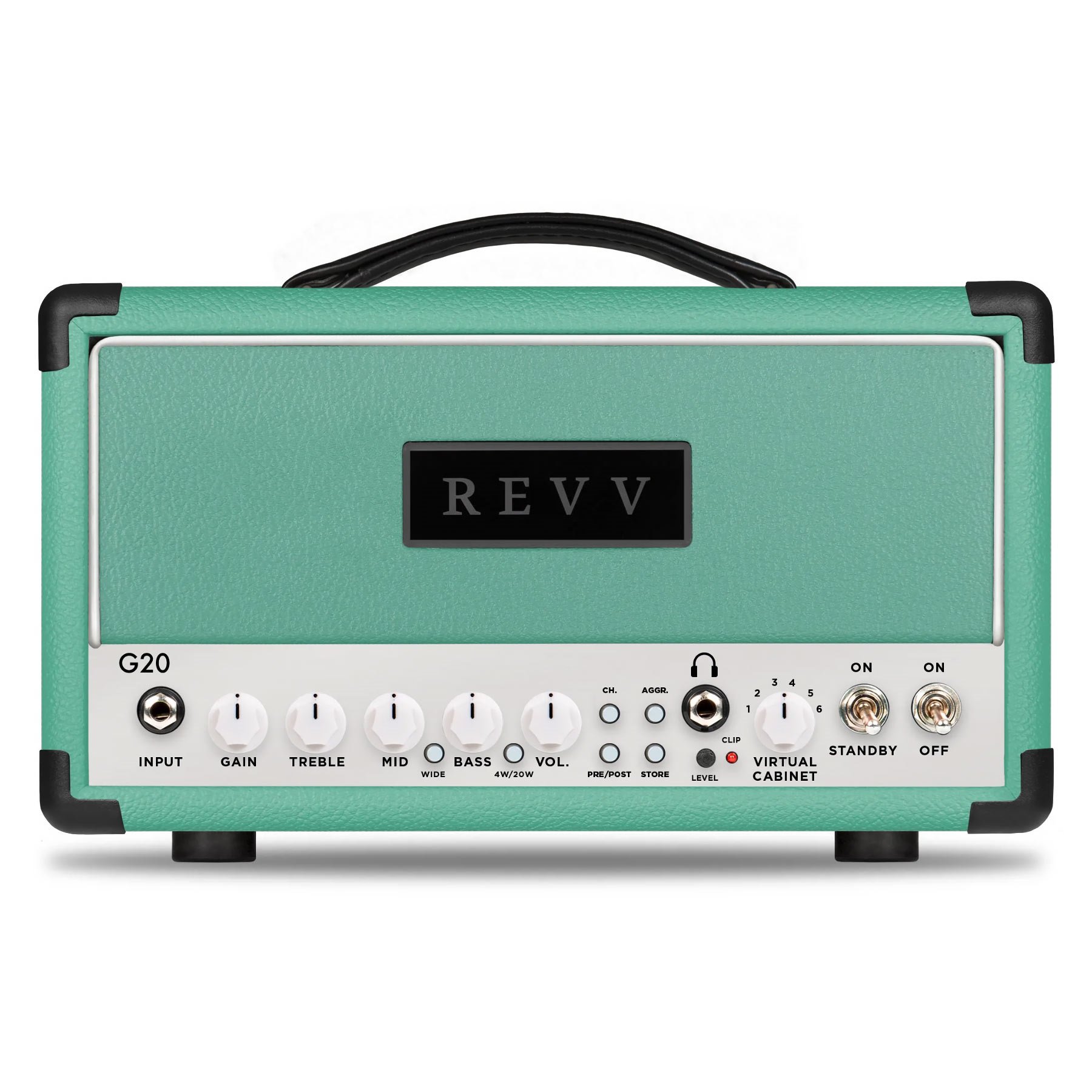 G20 Amp Head Seafoam Bronco 20/4-Watt