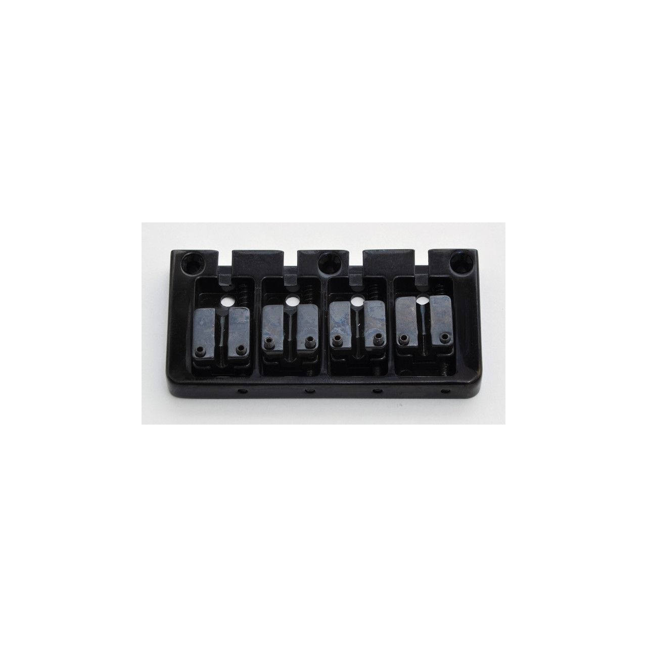 HW80B Brücke für 4-Saiter E-Bass / schwarz