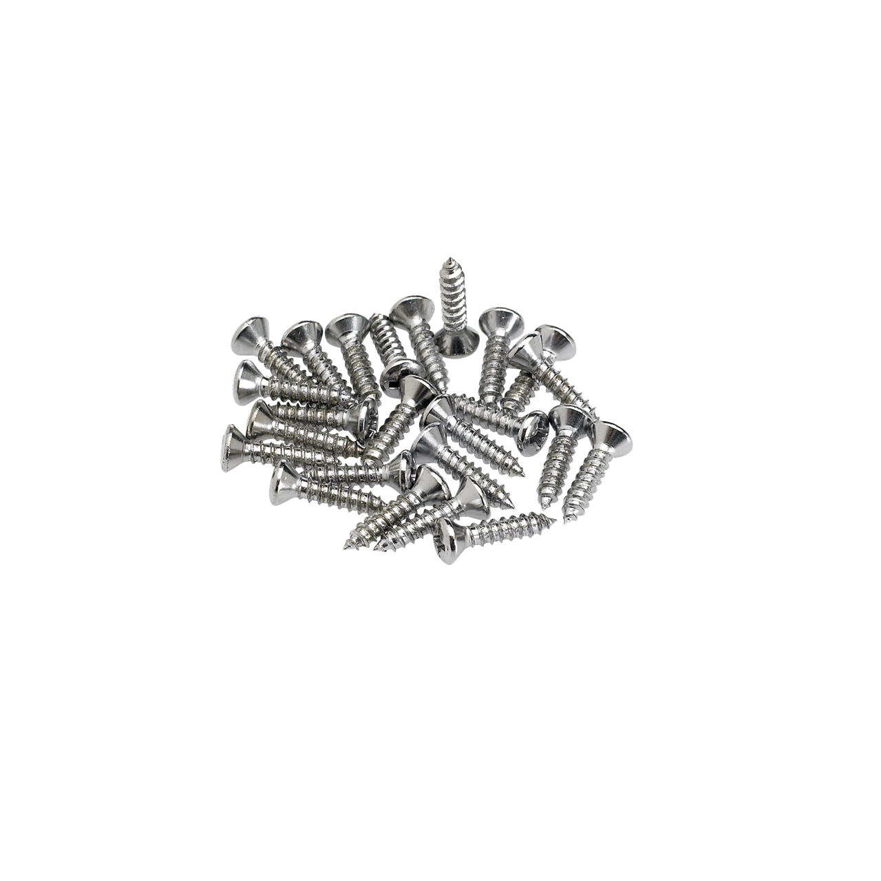 Pickguard Screws chrom - 24 Pack