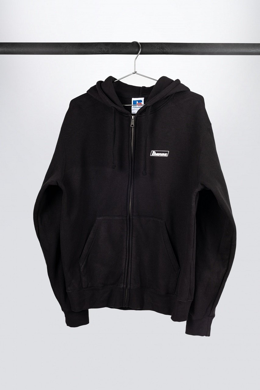 Zip-up Hoodie Black - XXL
