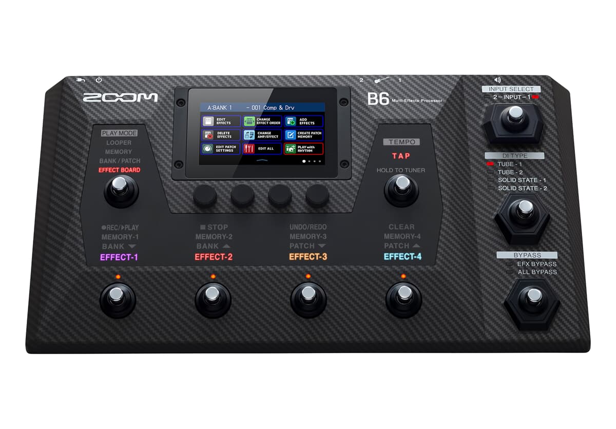 B6 Multi-Effekt-Prozessor Bass