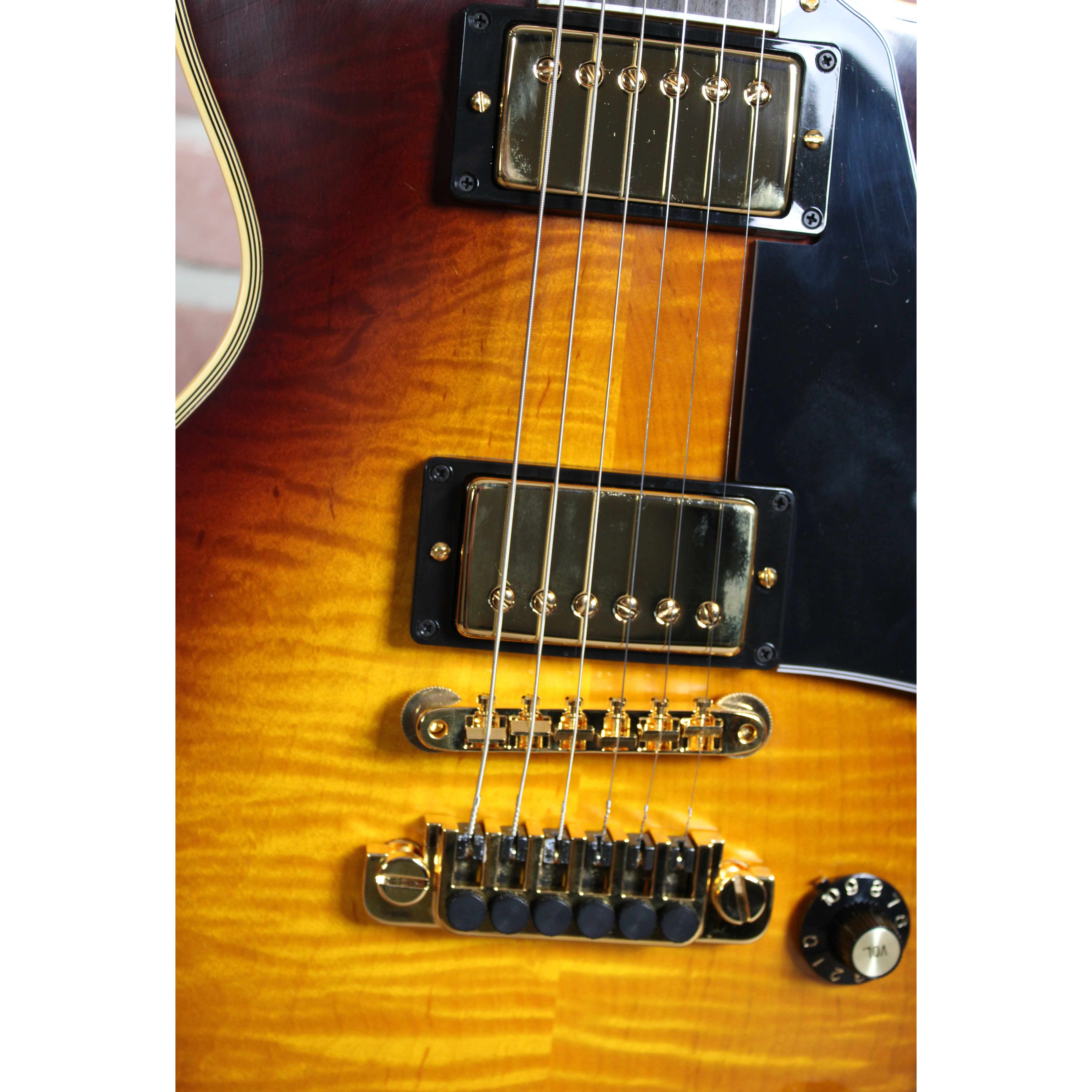 68 Les Paul Custom Tobacco Burst VOS AAA Top
