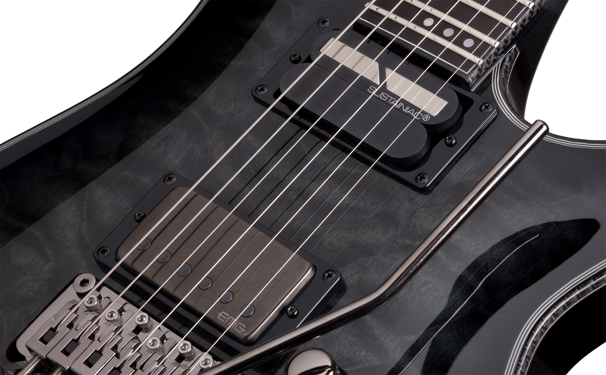 Hellraiser Hybrid C-1 FR S Trans Black Burst E-Gitarre