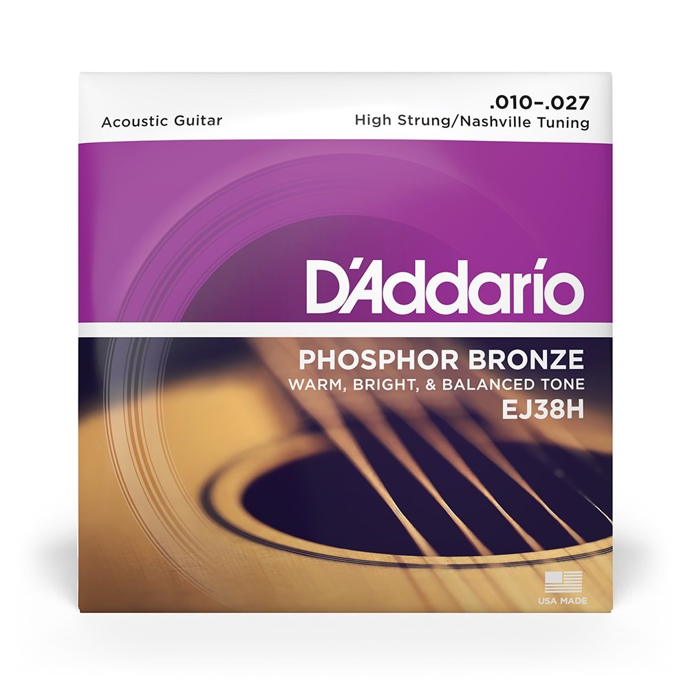 EJ38H Saiten Phosphorbronze Nashville Tuning 10-27