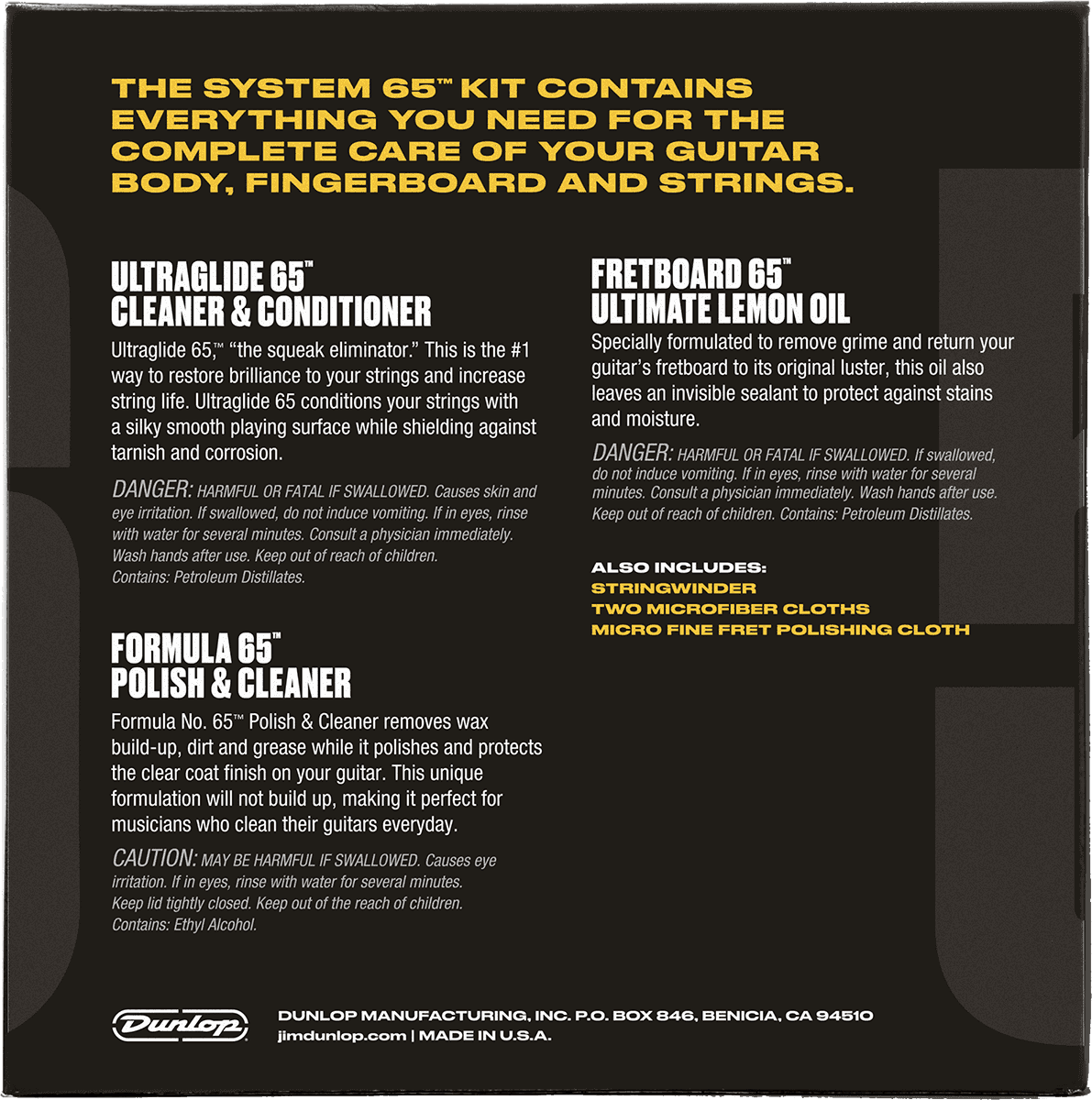 System 65 Guitar Tech Kit