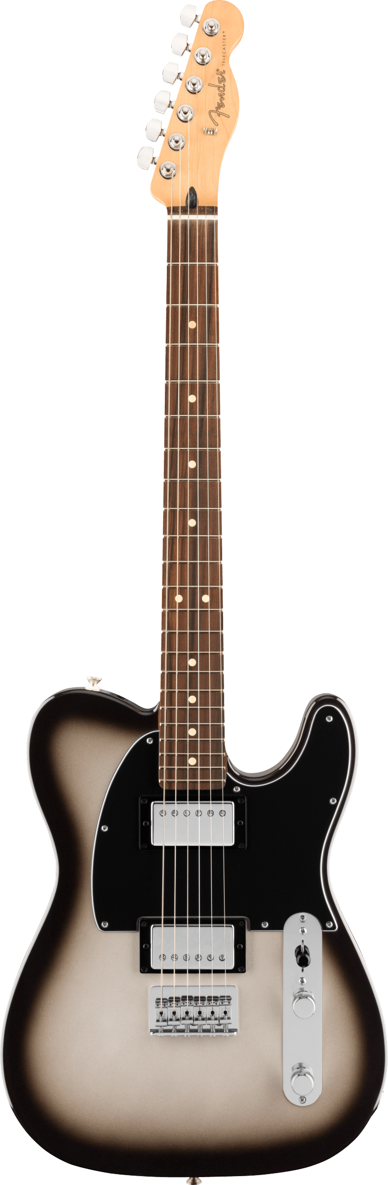 Limited Edition Player Telecaster® HH, Pau Ferro Fingerboard, Silverburst