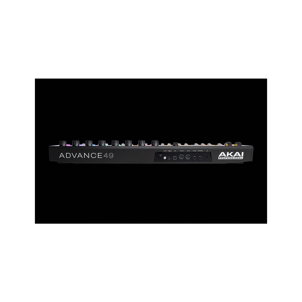 Akai Advance 49 49 Tasten USB/MIDI Keyboard Controller mit Farbdisplay