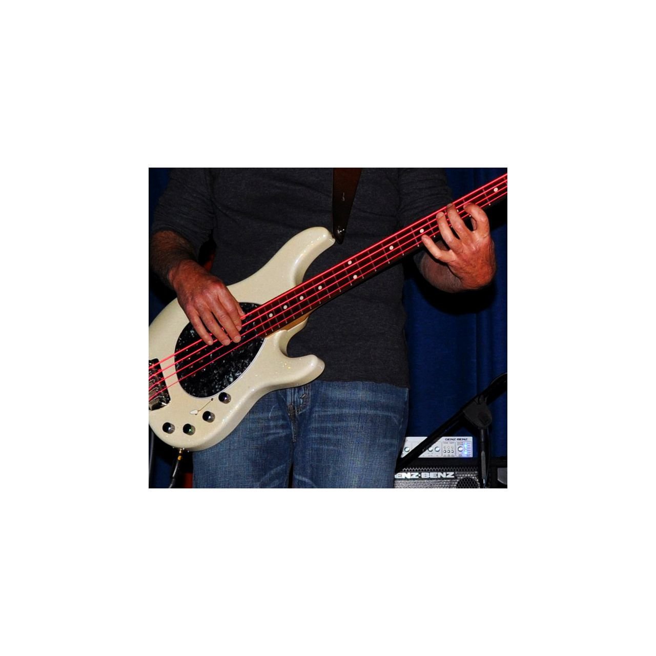 Hi-Def Neon Bass-Saitensatz Pink 030-125