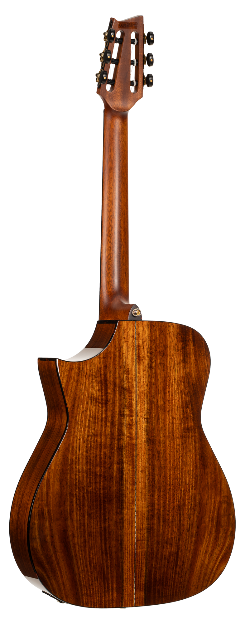 Luxe Nylon II Akustikgitarre Brown Black Burst