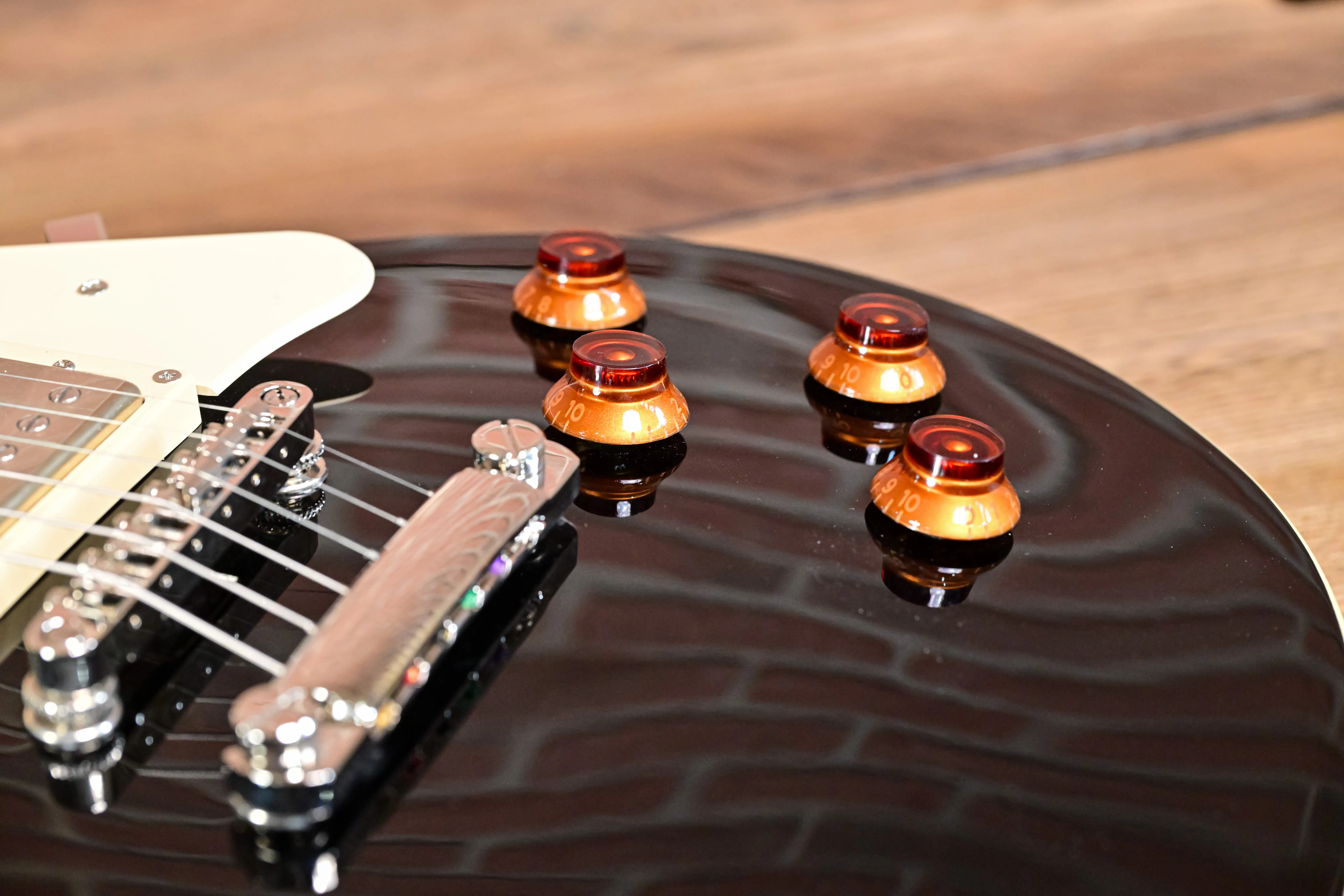 CR200 Single-Cut E-Gitarre Schwarz