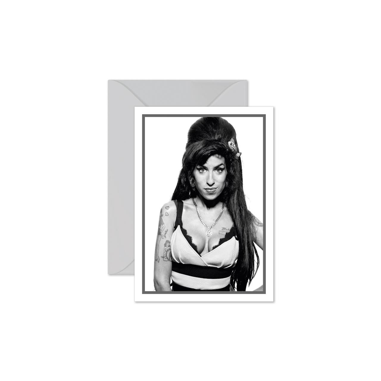 Amy Winehouse Grußkarte