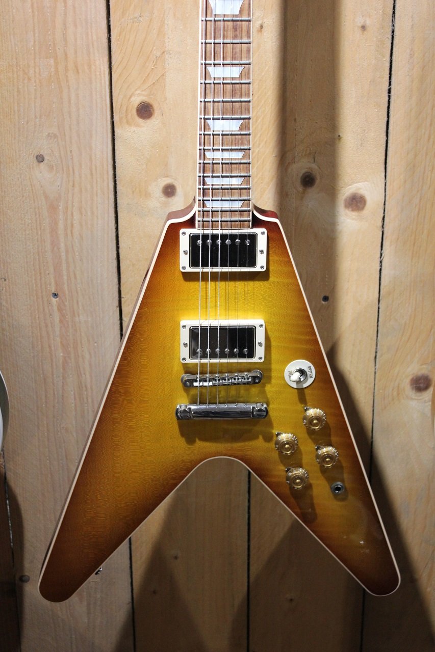 Custom Flying V Standard Iced Tea - E-Gitarre
