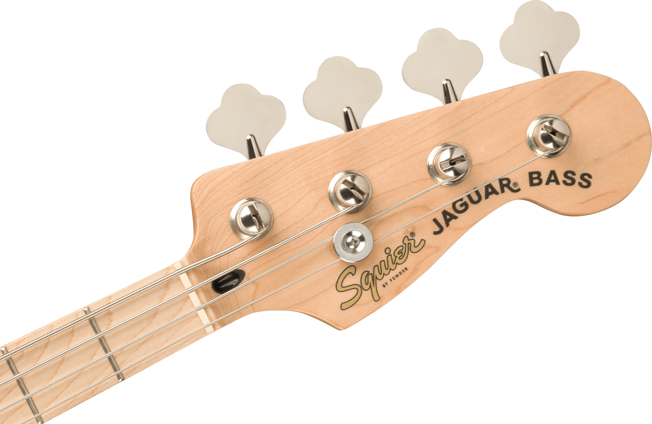 Affinity Series™ Jaguar® Bass H, Maple Fingerboard, Black Pickguard, Black