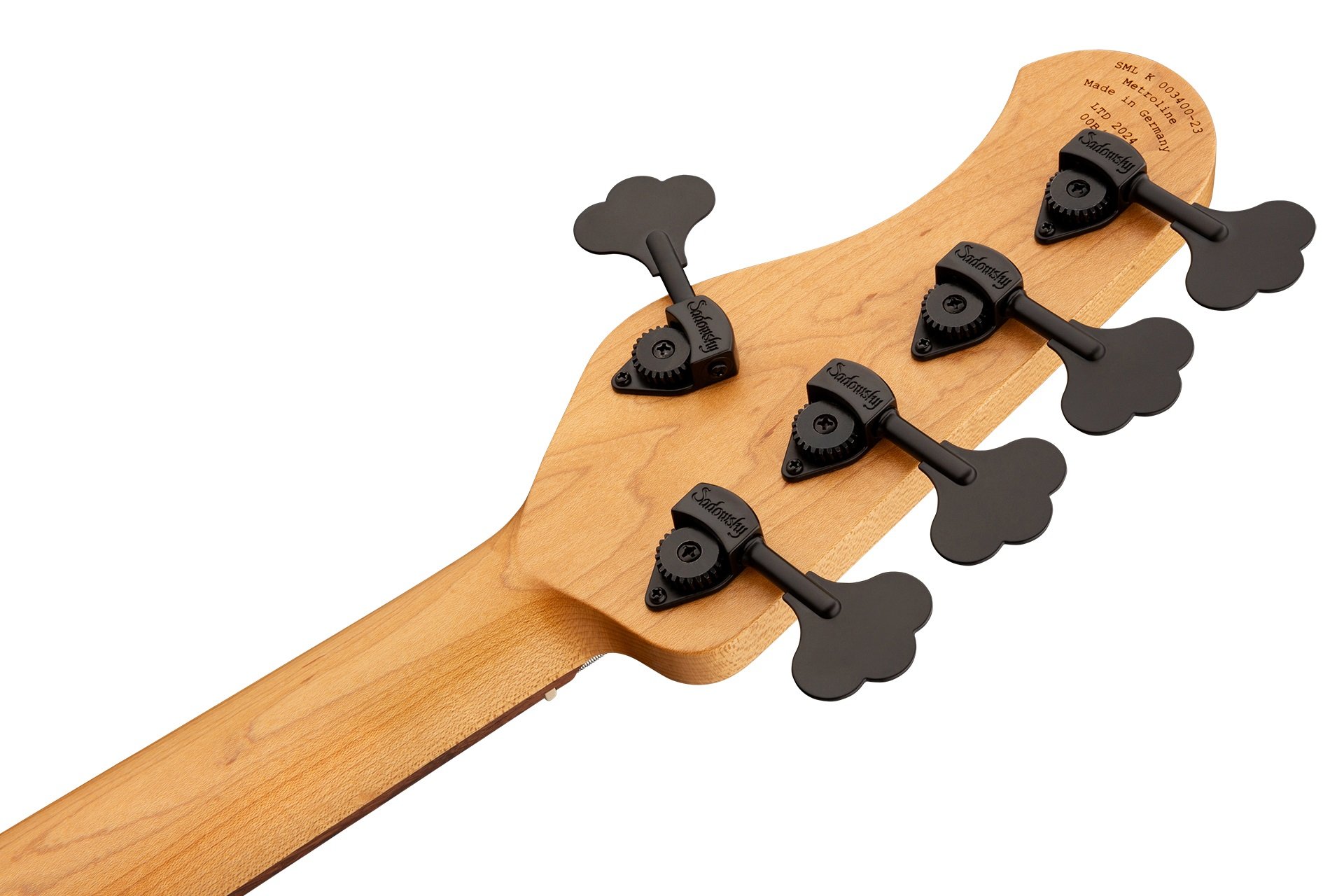 MetroLine 21-Fret Standard M/J Bass, Limited Edition 2024, 5-String - Natural Transparent Satin
