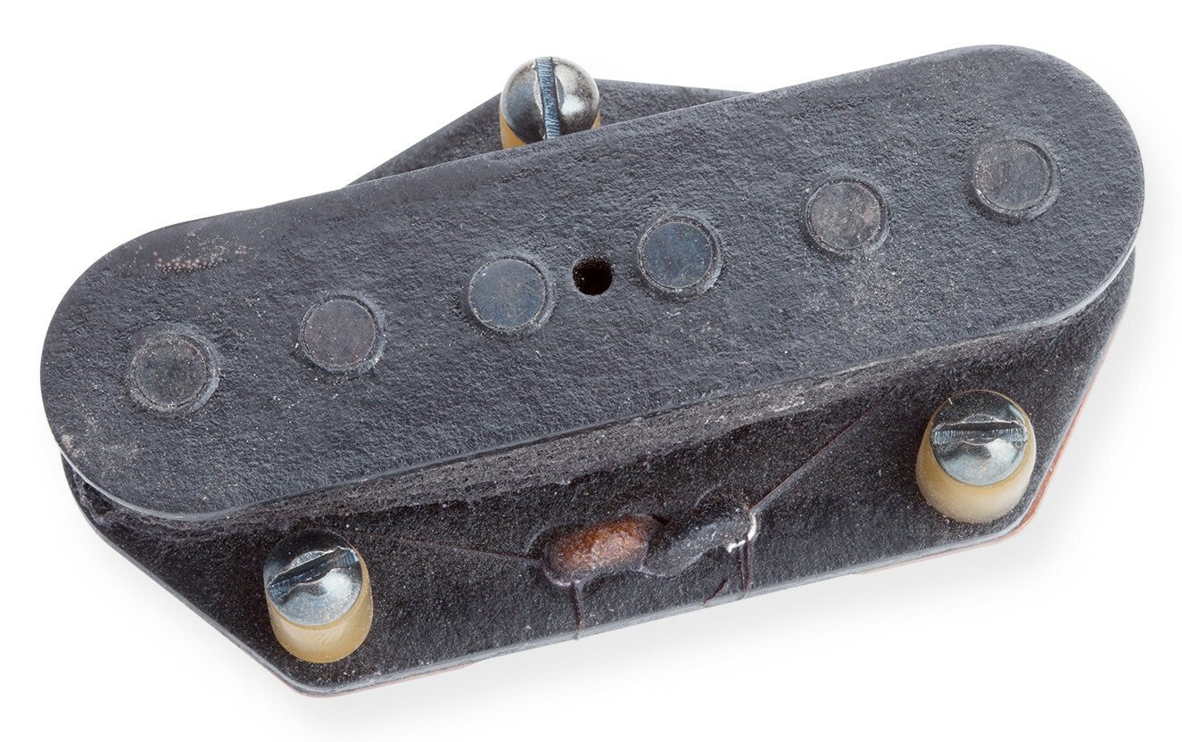 Antiquity - Tele Bridge Pickup, Aged - Black