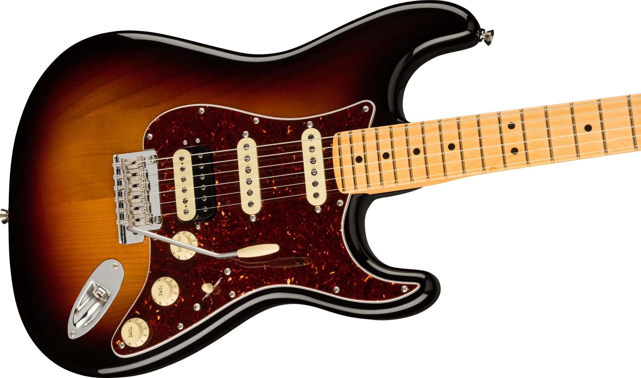 American Professional II Stratocaster® HSS 3-Color Sunburst