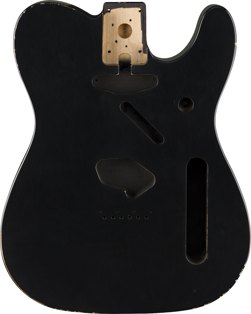 Road Worn 50s Telecaster  SS Alder Body Black