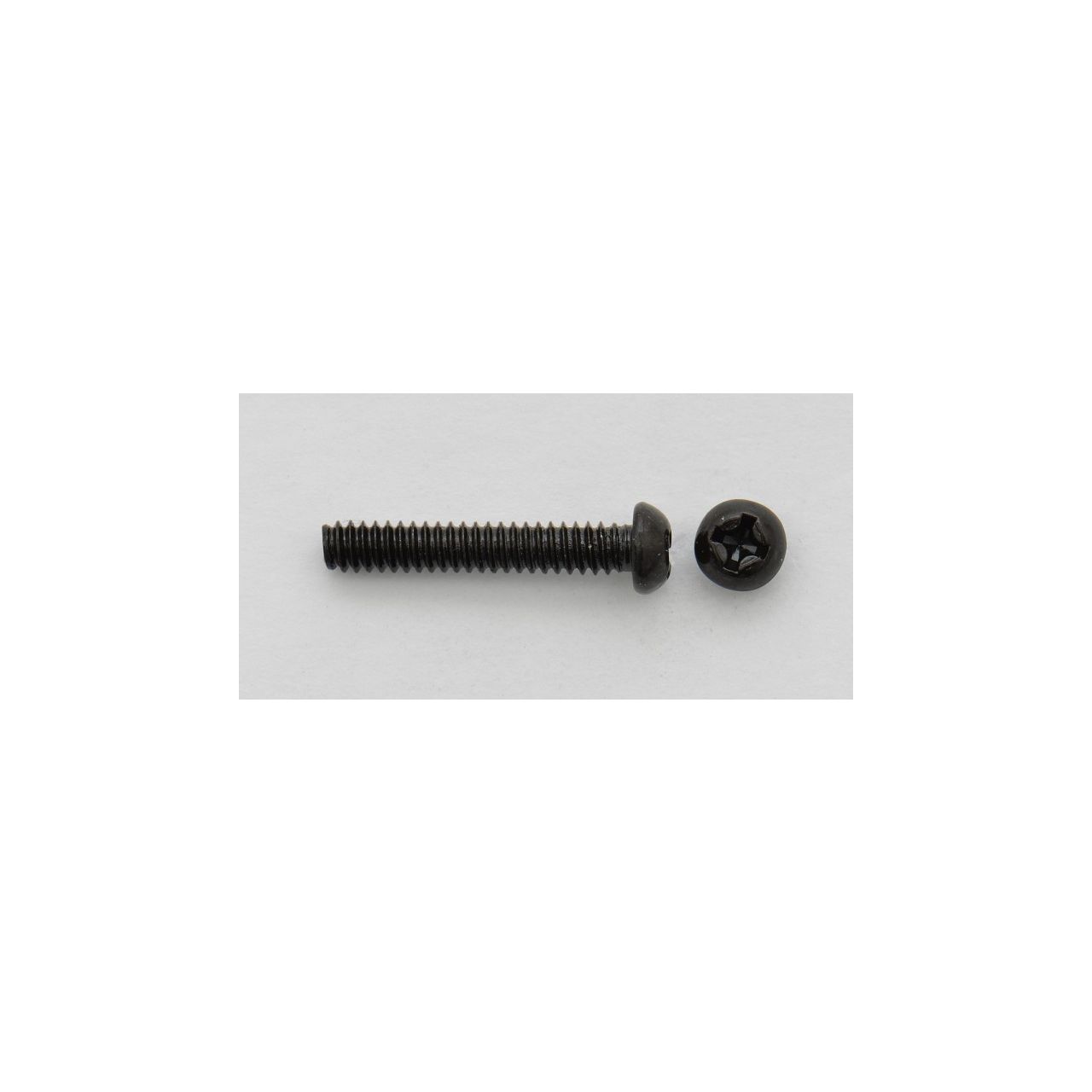 SR20B Schraube für Strat Pickups, US-Gewinde, schwarz