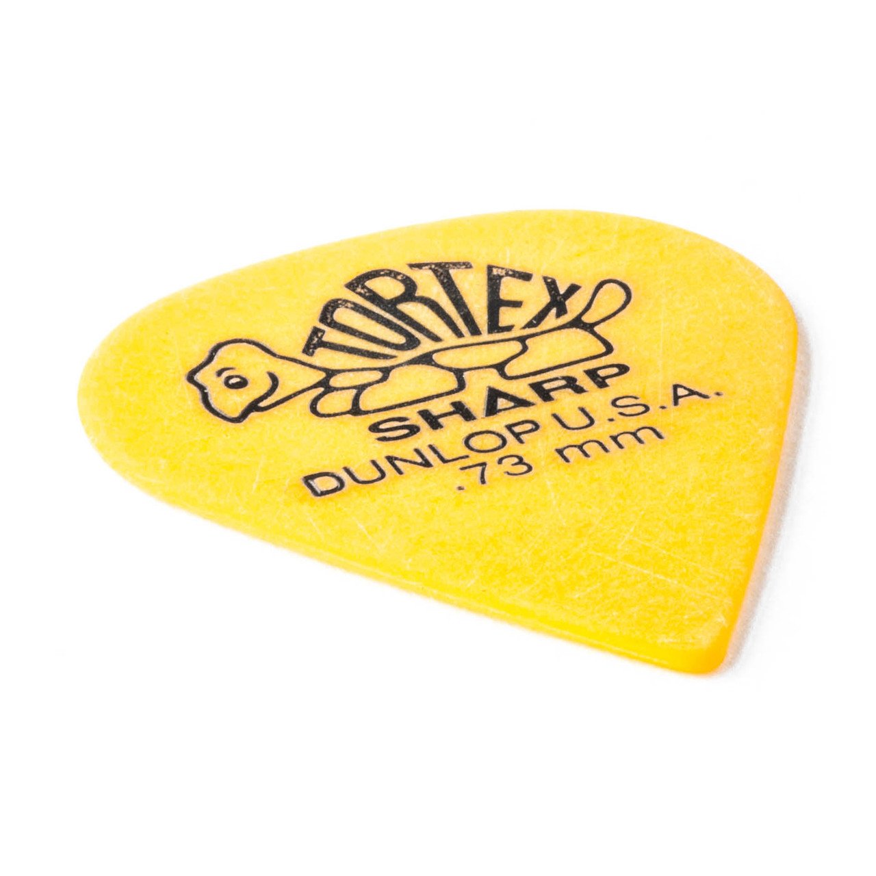 Tortex Sharp Picks, Refill Pack, 72 pcs., yellow, 0.73 mm 