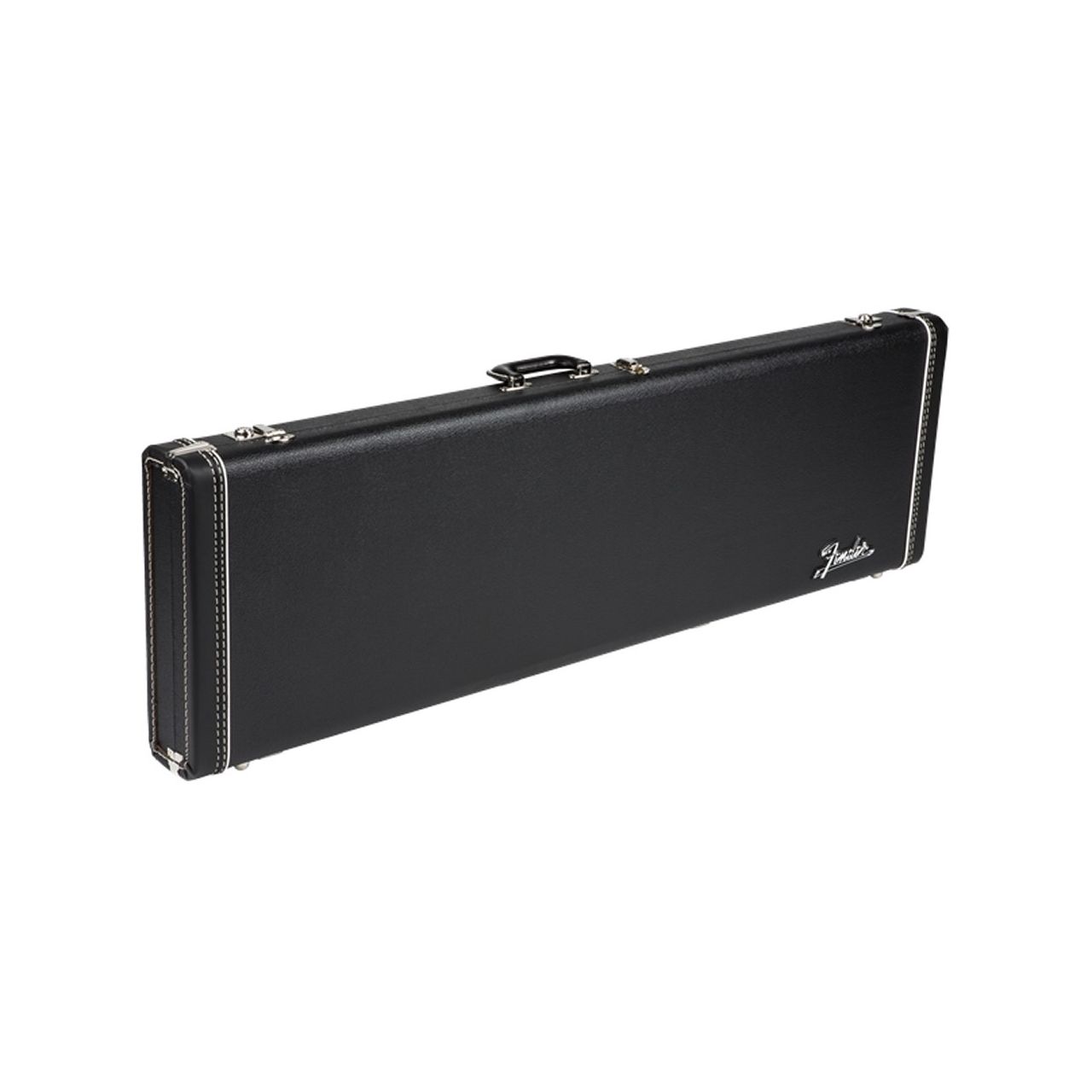Jazz Bass® Multi-Fit Hardshell Case, Black w/ Orange Plush Interior