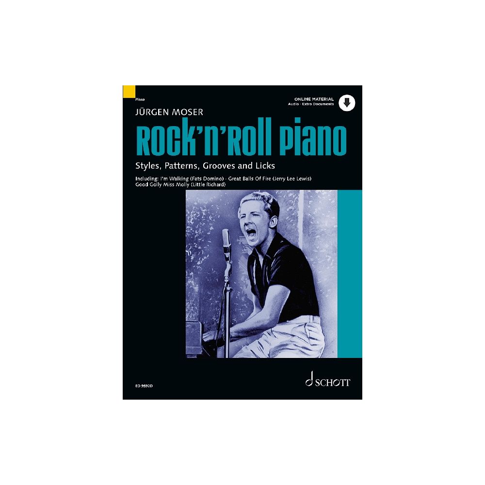 Jürgen Moser Rock n Roll Piano + Online Material