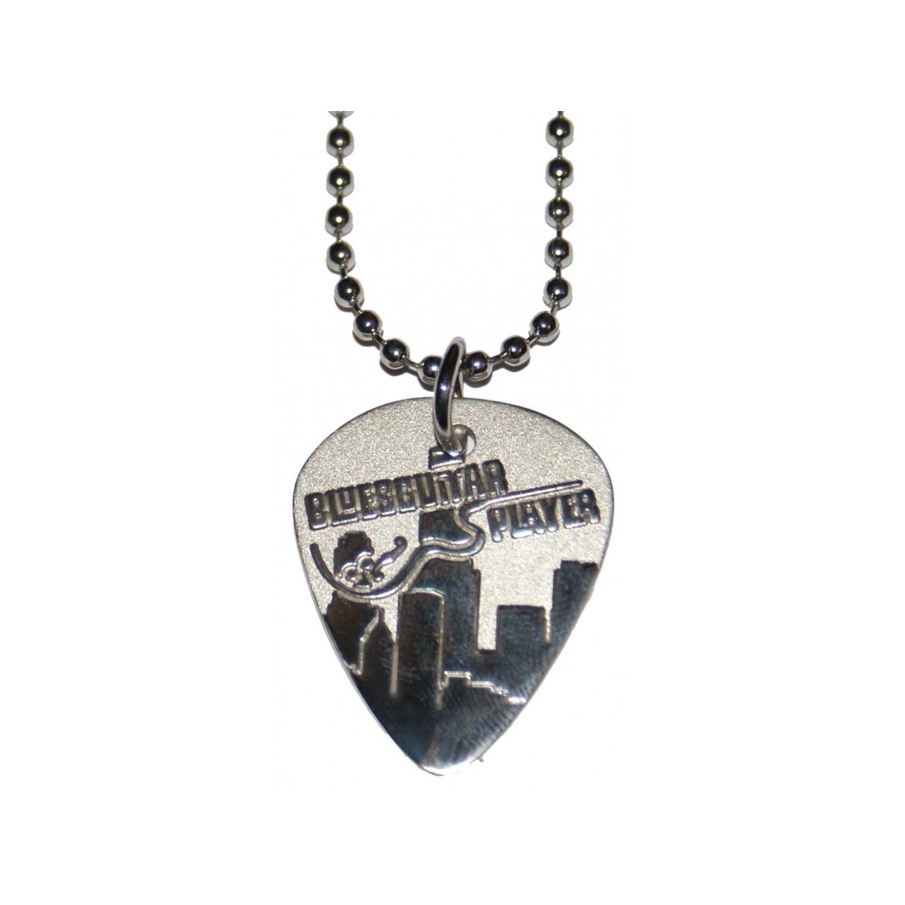 Styleworxs Chain Necklace - Blues Guitar Player